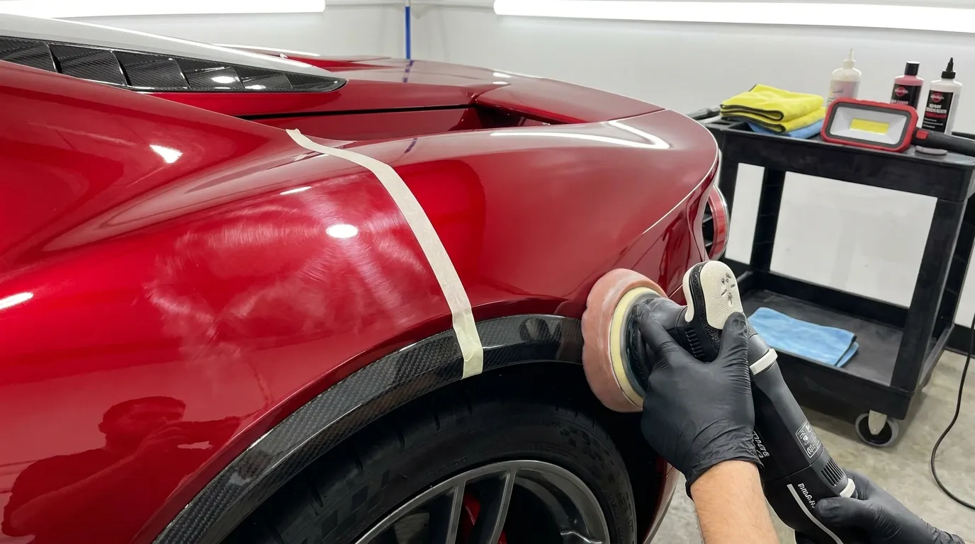 Machine paint correction